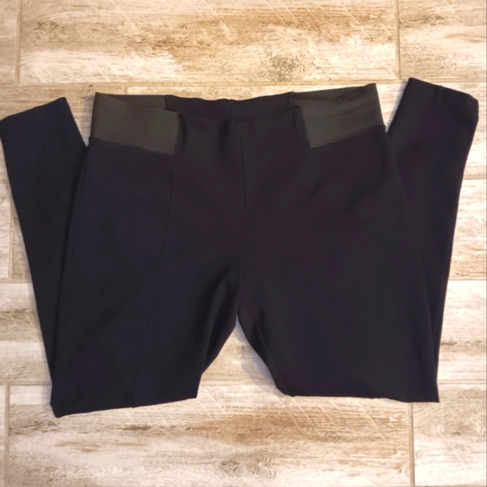 HALOGEN High-Waist Ponte Ankle Stretch Seamed Leggings - Picture 6 of 7